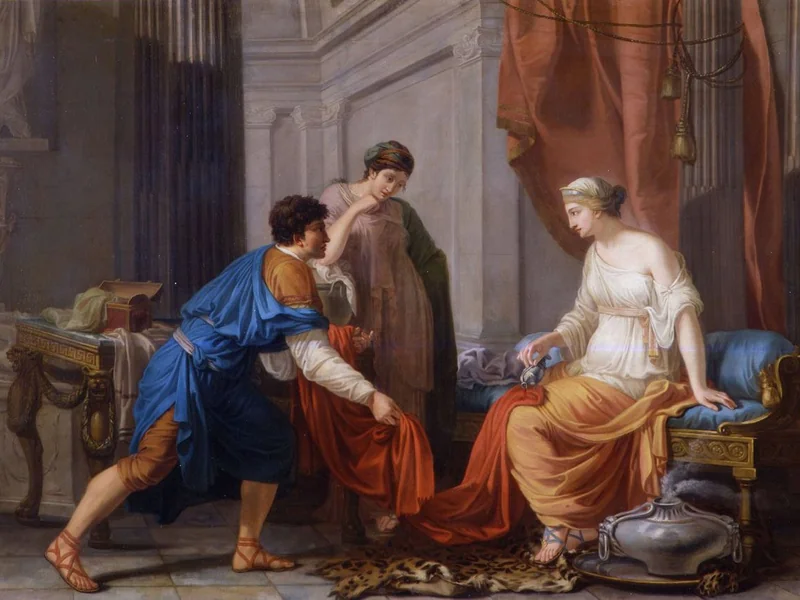 1742-Giovanni Battista Bagutti - Deianira versa l’unguento sulle vesti di Ercole, 1768